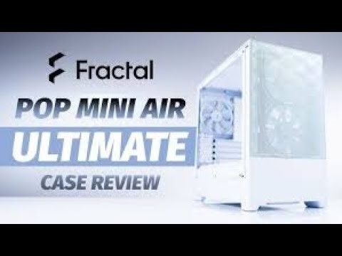 Fractal Design Pop Mini Air White – Compact mATX Case with High Airflow & RGB Style!