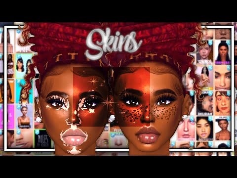 SIMS 4: SKIN CC FOLDER [OVERLAYS, FACE MASKS, BLENDS, ETC.] 700+ ITEMS [1.57 GB] PART 1