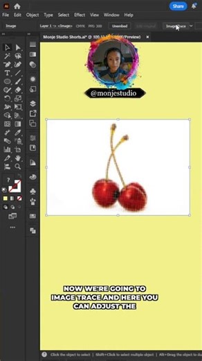 Monje Studio Tutorials: Halftone Images Made Simple | Illustrator Hack