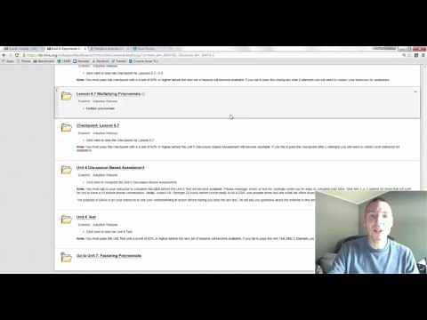 Algebra 1 - How to do DBAs