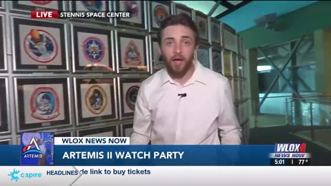 HAPPENING NOW: Artemis II watch party at the Infinity Science Center