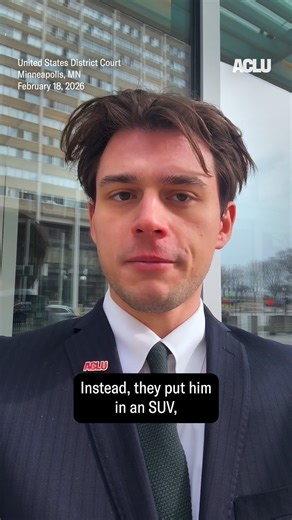 We won't let ICE and CBP get away with their unlawful brutality in Minnesota. | ACLU