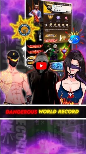 Dangerous World Record in FF 🤯☠️