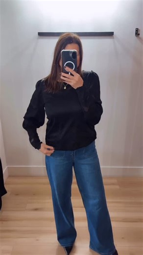 This black blouse with lace detailing adds just the right touch of femininity to any look, perfect for day to night styling! Shop in store + online  https://clothesmindednl.com/blouses/fransa-mirabella-blouse | Clothes Minded | Facebook