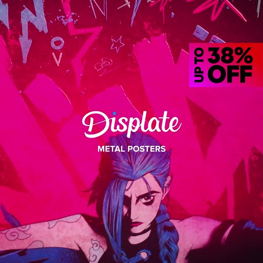 Up to 38% OFF matte and gloss Displate metal posters — including Custom Displates and 3D-enhanced Textra designs! 😍 ➤ ➤ ➤ displate.com/l/o39yR Don't miss out on this year's Early Black Friday Sale! | Displate