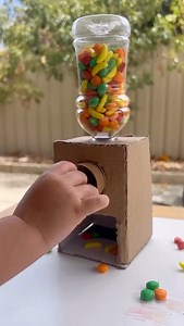 The sweetest DIY idea 🍬 Thanks to @sunshineandsensory for sharing this lolly dispenser, created with Makedo tools! Hit save to try this idea at home! 👉 #mymakedo #diy #wow #craftstagram | Makedo