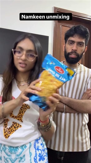 Namkeen unmixing #bestfriends #funnyvideo #youtubeshorts