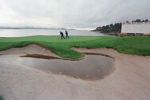 Weather delay in Pebble Beach Pro-Am is reminder of year the tournament never got a winner