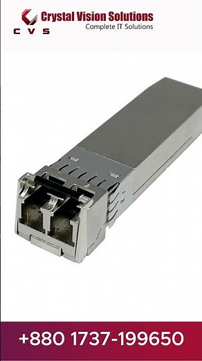 Original Juniper Fiber Optic Transceiver | High-Speed Networking Solution | Crystal Vision Solutions