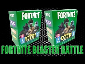 Panini FORTNITE TRADING CARDS SERIE 1 | MEGA BLASTER BOX CRYSTAL SHARD BATTLE | Unboxing
