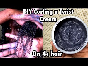 Check Out This DIY Curling Cream For Natural Hair