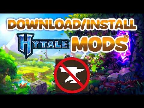 Hytale Mods Download & Install Windows Tutorial (No Curseforge App)