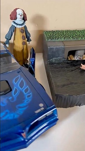 IT Pennywise 🎈horrifying sewer scene. #pennywise #georgie #horror #car ￼