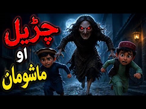 Witch and children | Churail ao Mashoman | چڑیل او ماشومان| Pashto Cartoon