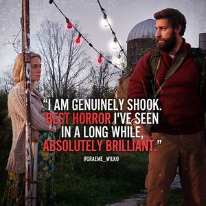 Promise you will protect them. Don't miss John Krasinski and Emily Blunt in the critically-acclaimed #AQuietPlace, on Blu-ray and DVD now. | A Quiet Place | Facebook
