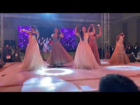 Best Friends dance with Bride | Best Sangeet Video | Yaara Teri Yaari | Single Ladies | Choreography