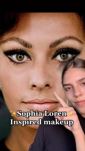 Maquillaje de Sophia Loren - Vintage 60s Makeup Tutorial