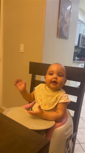 First time baby clapping.dont miss out