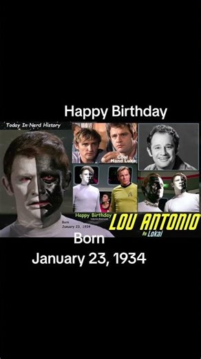 Happy birthday Lou Antonio, born January 23, 1934.