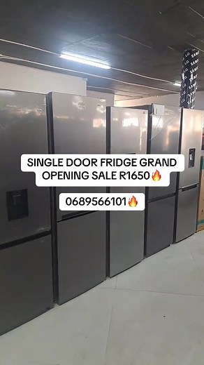GRAND OPENING 🎉 Fridge Factory SA is officially opening its doors! We specialize in quality fridges, freezers & refrigeration solutions at affordable prices. 📍 Visit us and experience cooling you can trust 🔥 Opening specials available ❄️ Quality • Reliability • Value#fyp #foryou