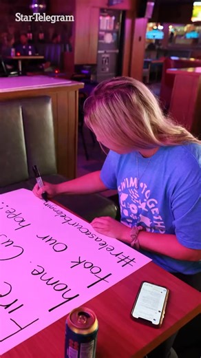 Residents of The Cooper protest a lack of communication by the management and owners of the apartment complex on Monday, July 7, 2025. Residents have not been allowed their units after a fire severely damaged the complex two weeks ago. | Fort Worth Star-Telegram