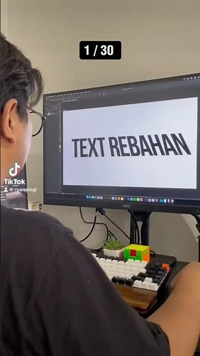 Tutorial Cara Edit Tulisan di Photoshop Untuk Pemula #photoshoptutorial #graphicdesign #photoshop