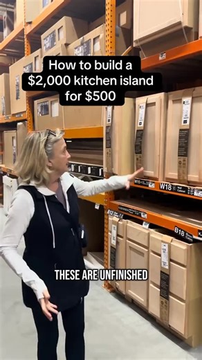 Laurence Gibbons on Instagram: "How to build a $2,000 kitchen island for $500"