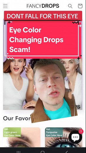 Eye Color Changing Drops: The Fancy Drops Scam Exposed