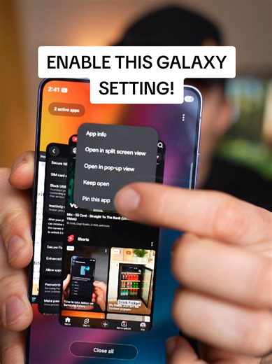 Samaung galaxy setting you need to enable! #samsung #galaxy #s26ultra #oneui #techtok