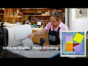 Discover Shellac Plate Printmaking at BARN - Demo with tips!