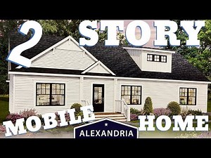Incredible 2 story mobile home!! I've never been in a home this nice! Mobile Home Masters Tour