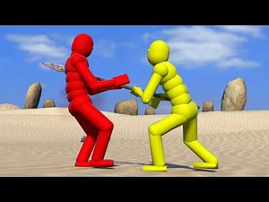 NPC Wars with Ragdoll Simulations in Overgrowth!