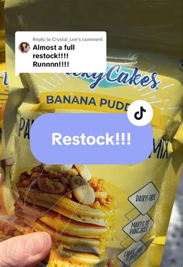 Replying to @Crystal_Lee @Vicky Cakes has restocked! Run!!!!! #pancakes #waffles #pancakemix