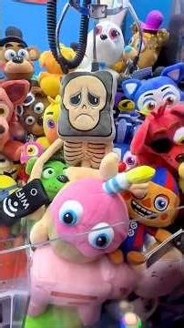 FNAF VS Italian Brainrot Claw Machine Challenge #shorts #clawmachine #arcade #fnaf #italianbrainrot