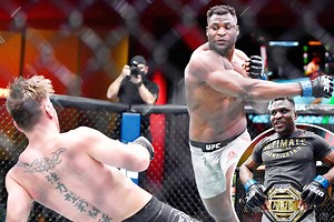 UFC 260: Francis Ngannou claims heavyweight title with BRUTAL KO of Stipe Miocic
