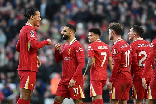 Liverpool's remaining PL games compared to Arsenal as the Reds go seven points clear