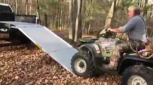 14K views · 11 reactions | Paul loading his Northern Michigan Buck into his truck with atv. Www.loadall.com | Load-all | Facebook