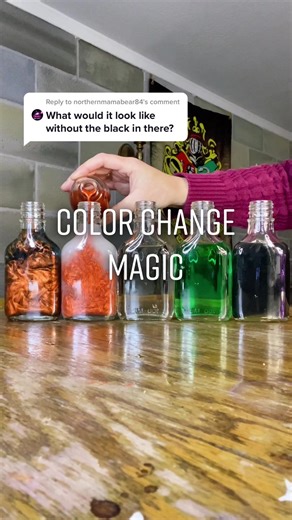 Color-Changing Magic Potion Sensory Bottle