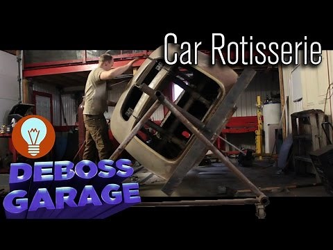 DIY Car Body Rotisserie