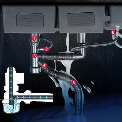 Modern Style Kitchen Sink Dirt Resistant Drop-In Sink with Drain Strainer Kit #fblifestyle #Plumbing101 | Plumbing 101