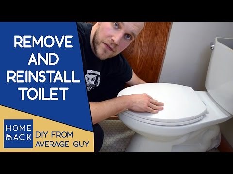 How to install a toilet