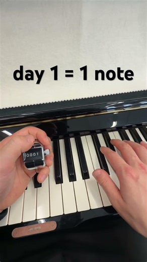 the first note.