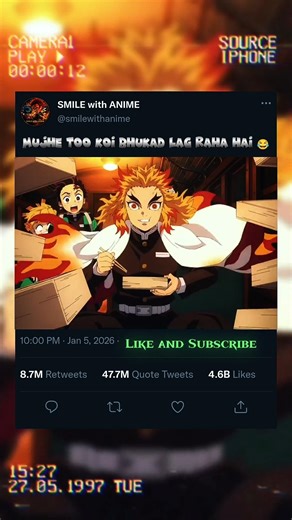 Mujhe Too Koi Bhukad Lag Raha hai 😂 #demonslayer #kimetsunoyaiba #inosuke #tanjiro#zenitsu#animeedit