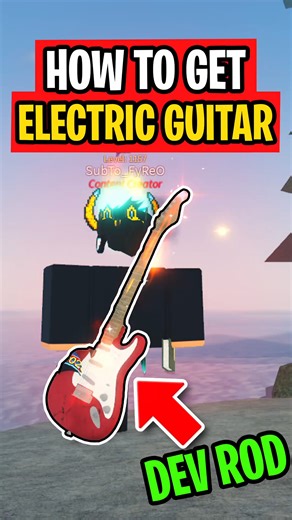 @fyreorbx on Instagram: "How To Get ELECTRIC GUITAR ROD In Roblox Fisch #roblox #fisch #robloxfisch #fischroblox"
