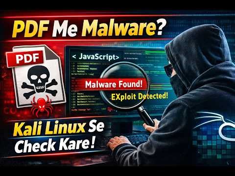 How to Check PDF for Malware in Kali Linux | PDF Malware Analysis