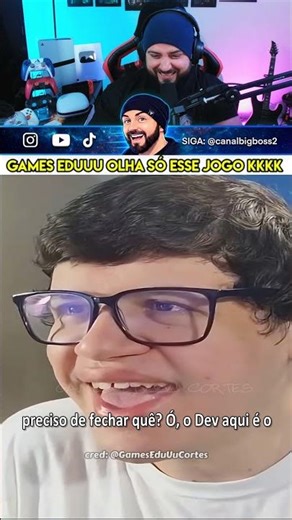 🤣 O GAMES EduUu achou o jogo MAIS SUSPEITO da Steam KKK #memes #games