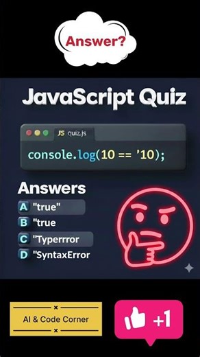 Check javascript knowledge #new #trending #coding #youtubeshorts #youtube #reels #hyped