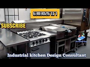Industrial Kitchen Layout Design| Chennai| Hyderabad| Vijayawada| Pune| Mumbai| India
