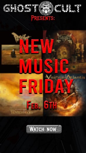 Ghost Cult Magazine on Instagram: "From the underground to the big time, it's New Music Friday for February 6th, 2026 Who has the heaviest album this week? Agenbite Misery – Remorse Of Conscience (Self-Released) All The Damn Vampires – Vicecore (Self-Released) Ashes Awaken – Rise (MTS Released) Assignment – With The End Comes Silence (Massacre Records) Big Big Train – Woodcut (InsideOut Records) Bitterness – Hallowed Be The Game (G.U.C. Records) Blossoms Fall – La Alma (Eclipse Records) Cartoons