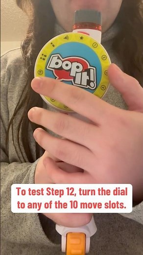 How To Test ‘Step 12’ in The Bop It Maker Test Mode!